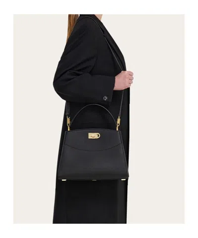 Ferragamo New  Studio Box Bag (m)