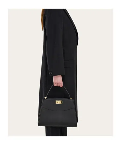 Ferragamo New  Studio Box Bag (m)