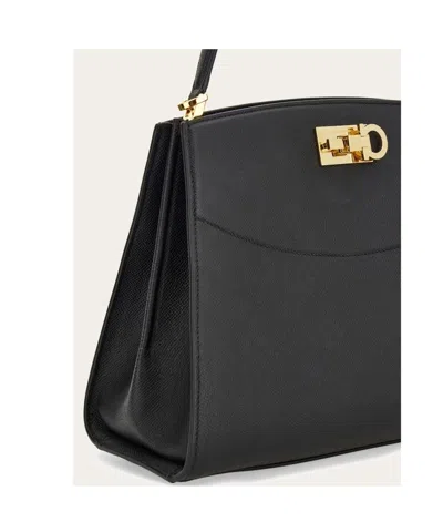 Ferragamo New  Studio Box Bag (m)