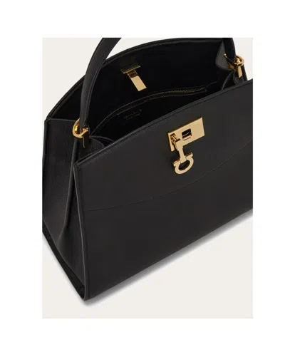 Ferragamo New  Studio Box Bag (m)