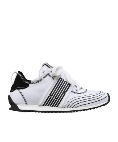 Dior Round Toe Sneakers In Multi