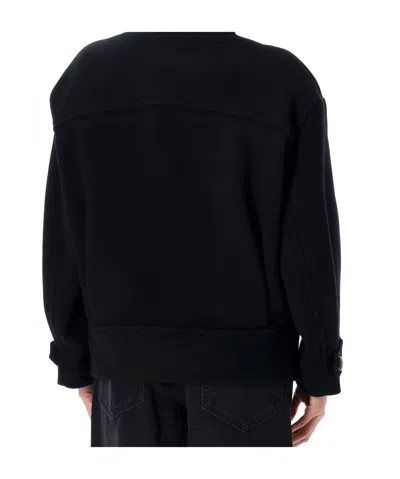 Isabel Marant Long Sleeve Coat In Black