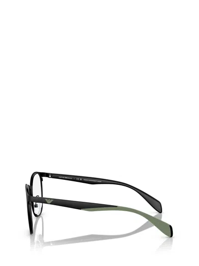 Emporio Armani Full Frame Plain Mirror In Black