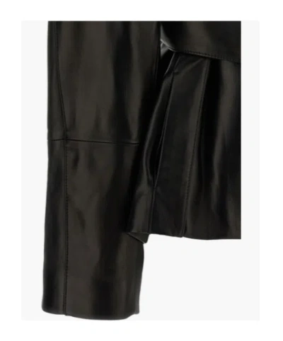 Khaite Belted Jacket In Black