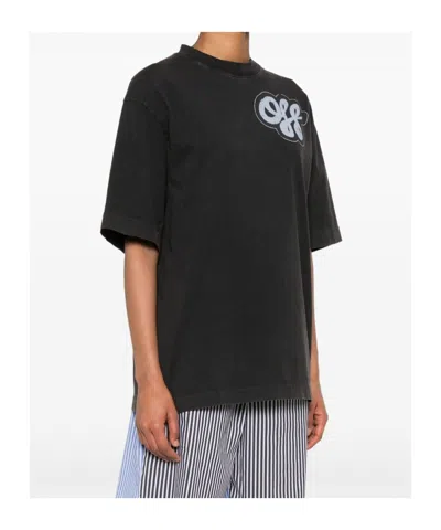 Off-white Handdrawn-script T-shirt