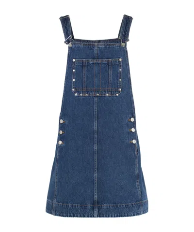 7 For All Mankind Adjustable-strap Denim Dress