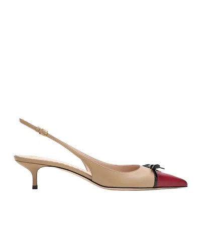 Valentino Bepointy Slingback High Heel Sandals