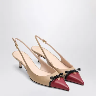 Valentino Bepointy Slingback High Heel Sandals