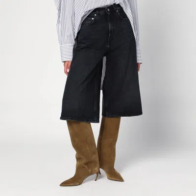 Haikure Five-pocket Denim Shorts