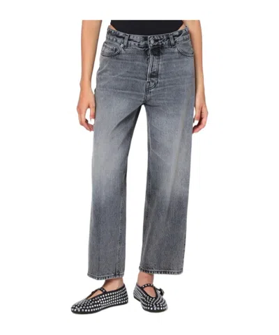 Haikure Grey Washed Effect Jeans