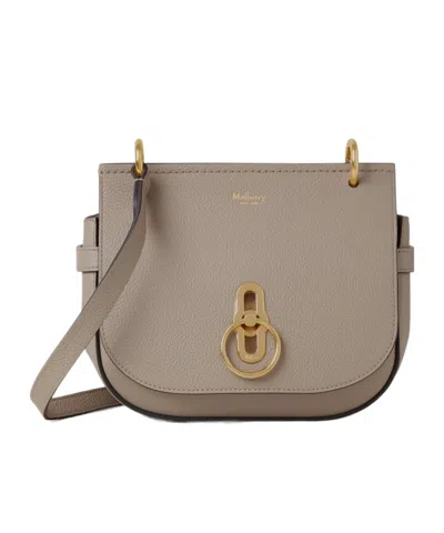 Mulberry Small Amberley Satchel Cashmere Taupe In Brown