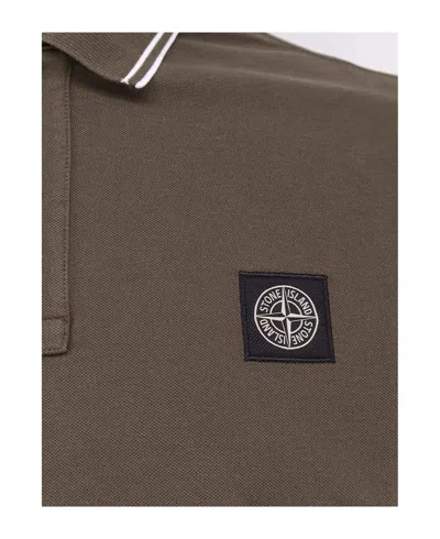 Stone Island Slim Fit Short Sleeve Polo Shirt