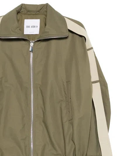 Attico String-detail Bomber Jacket - Women's - Cotton/polyamide