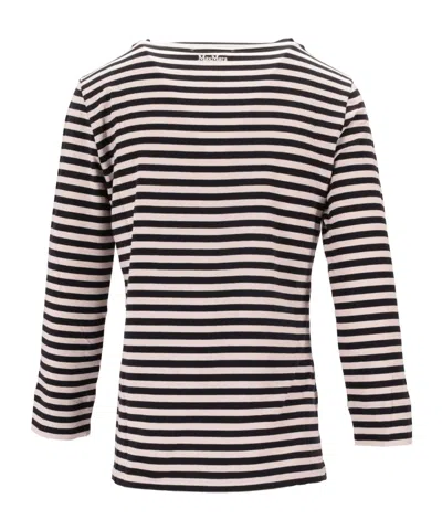 Max Mara Blackwhite Long Sleeve Striped T-shirt