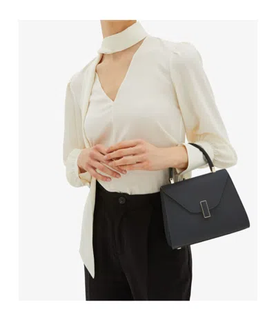 Valextra Top Handle Mini Shoulder Bag