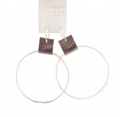 Leslie Curtis Women's Round Earrings In Gold