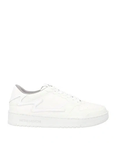 Metal Gienchi Woman Sneakers Off White Size 10 Leather