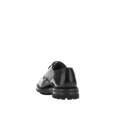 Church 'mcneil' Polished Leather Laced Shoes In Black