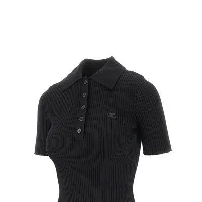 Courrèges Signature Rib Polo Sweater