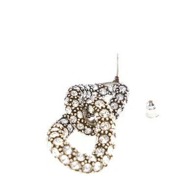 Isabel Marant 'funky Ring' Earrings With Rhinestones