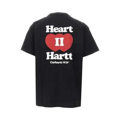 Carhartt Heart Motif Crew Neck Graphic Print T-shirt