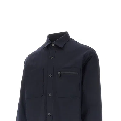 Zegna Padded Techmerino Shirt Jacket