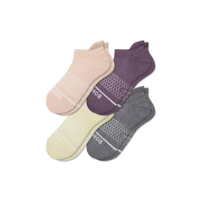 Bombas Merino Wool Blend Ankle Sock 4-pack