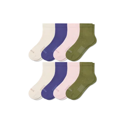 Bombas Modern Rib Quarter Sock 8-pack