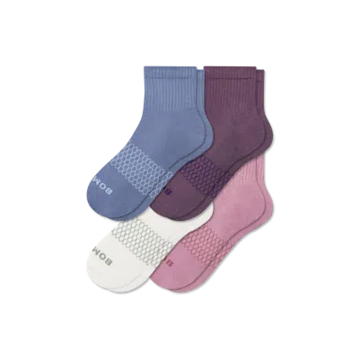 Bombas Quarter Sock 4-pack
