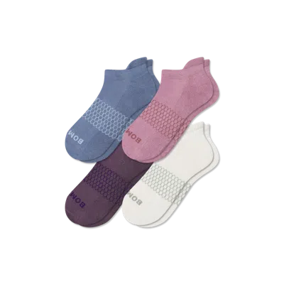 Bombas Solids Ankle Sock 4-pack