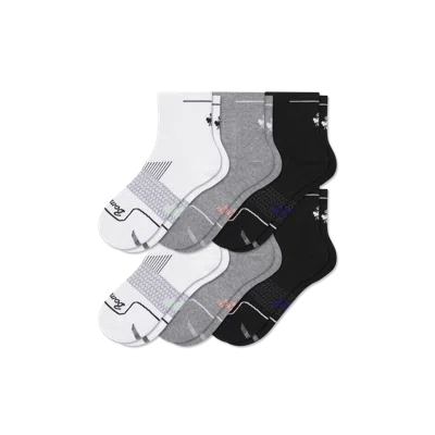 Bombas Running Quarter Sock 6-pack