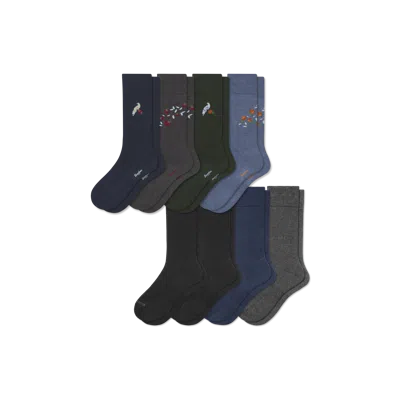 Bombas Dress Calf Sock 8-pack