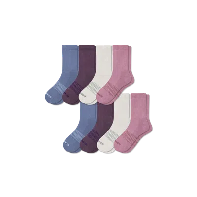 Bombas Solids Half Calf Sock 8-pack