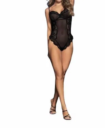 Mapalé Cali Teddy Bodysuit In Black In Black