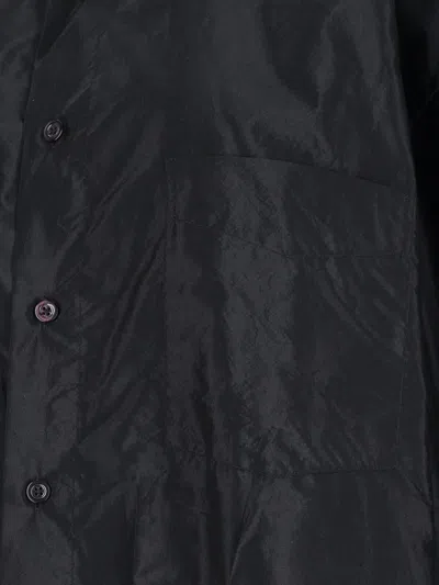 Maison Margiela Casual Shirt With Back Yoke Detail In Black