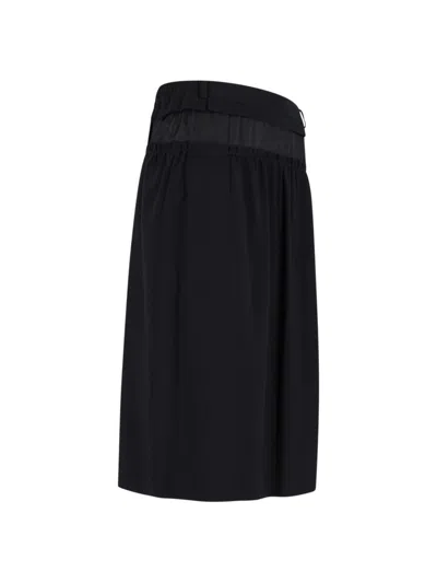 Maison Margiela Knee Length And Midi Skirts In Black
