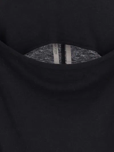 Rick Owens Long-sleeved T-shirt In Black