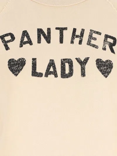 Valentino Graphic Print Cotton Sweatshirt With Raglan Sleeves In Neutral