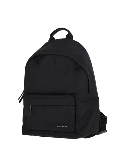 Givenchy Shoulder Straps Backpacks Top Handle Front Zip In Black
