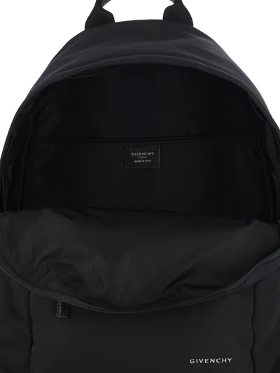 Givenchy Shoulder Straps Backpacks Top Handle Front Zip In Black
