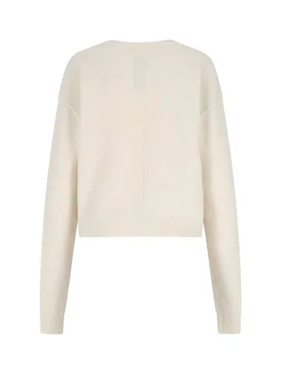 Rick Owens Cashmere Sweater In Neutral