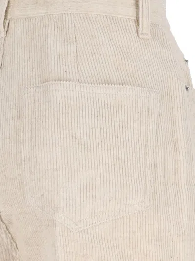 Rick Owens Bootcut Pants In Neutral