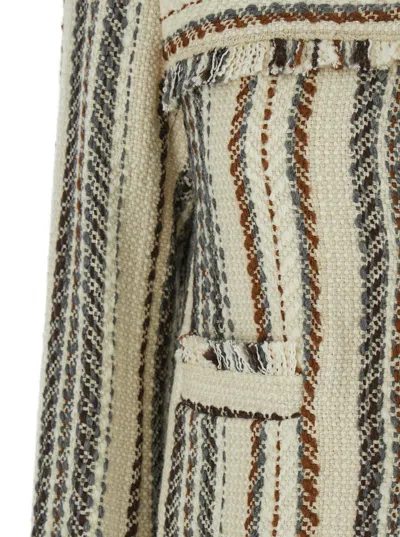 Isabel Marant Étoile Jacket Isabel Marant Etoile Woman Color Beige In White
