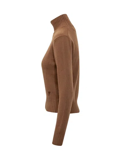 Ami Alexandre Mattiussi Ami Women Turtleneck Sweater