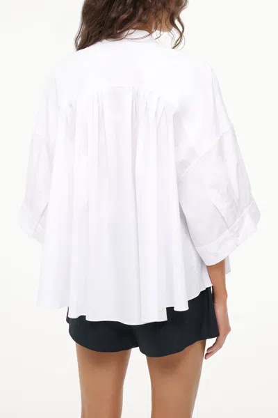 Staud Enzo Top In White In White