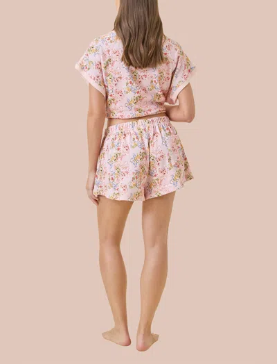 Papinelle Cotton Boxer Pajama Shorts