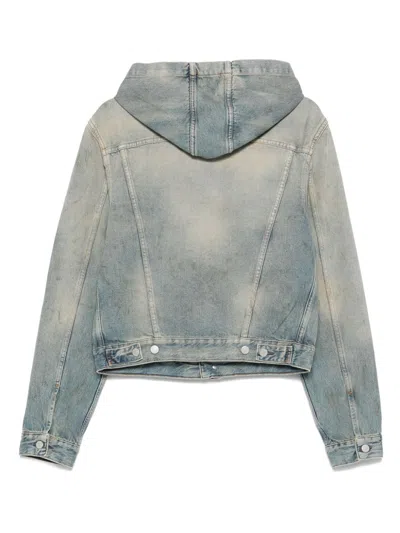 Acne Studios Cotton Jacket In Blue