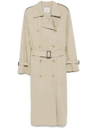 Totême Toteme Cotton Blend Trench Coat