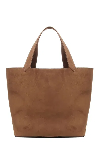 Alaïa Alaia Le Cabas Brown Nubuck Tote Bag