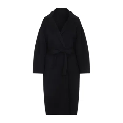 Alberta Ferretti Alberta Ferreti Double Coat In Black